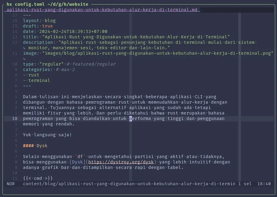 helix teks editor demo