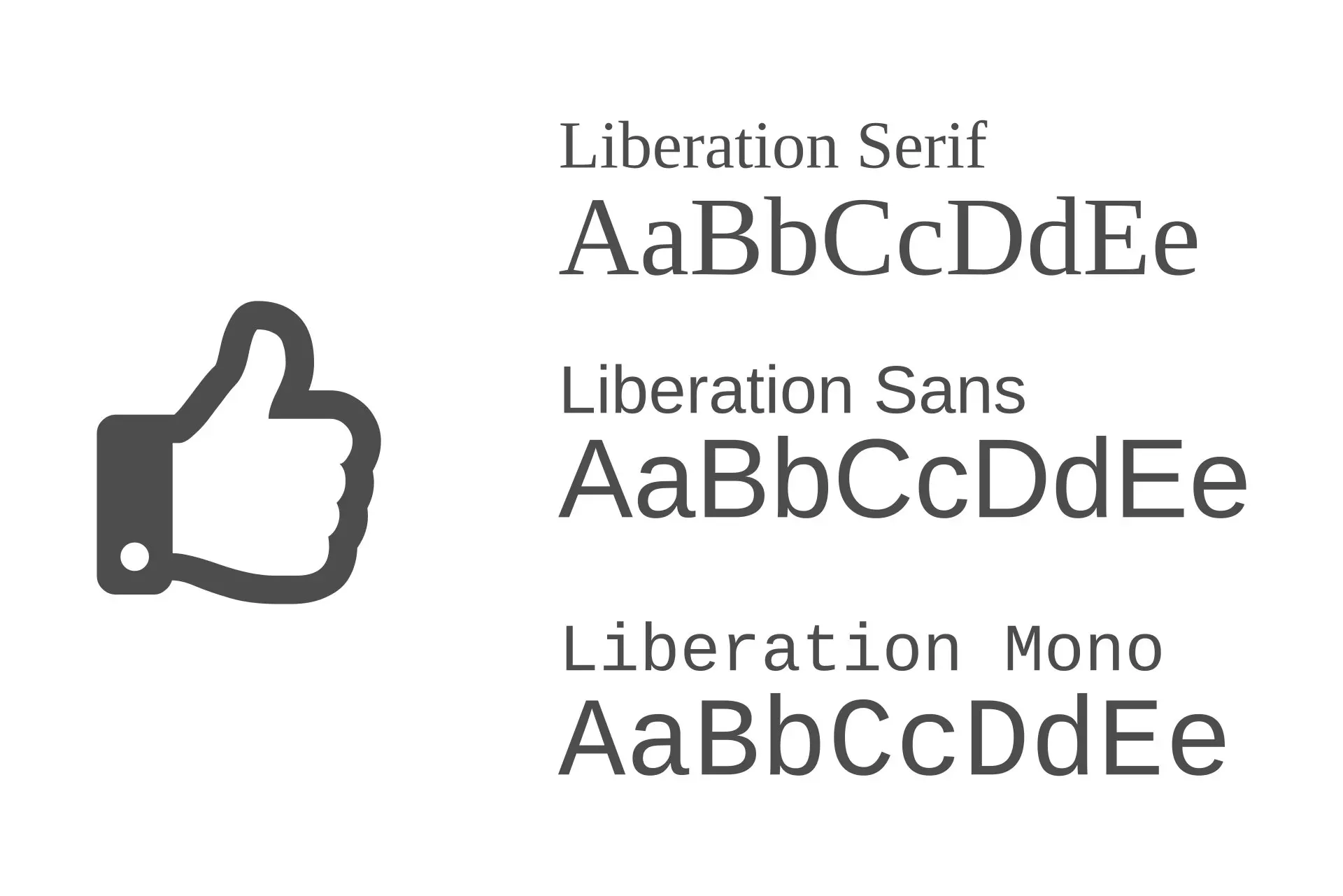 Libreoffice Fonts